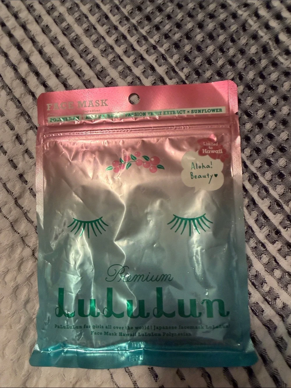 Premium Hydrating Face Mask – Pink & Teal